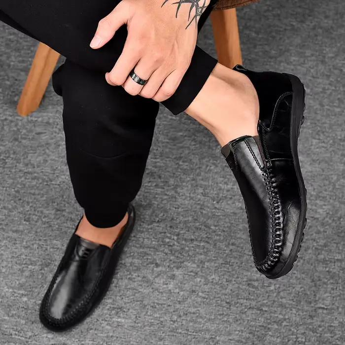 Mocassins vintage faits à la main pour hommes