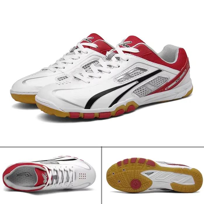 Chaussures de Tennis de Table professionnelles pour hommes et femmes Sport en plein air homme Badminton Fitness baskets Couples chaussures de Tennis baskets