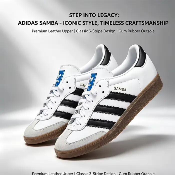 Samba Adidas Original Chaussures pour hommes et femmes OG Low Sneakers