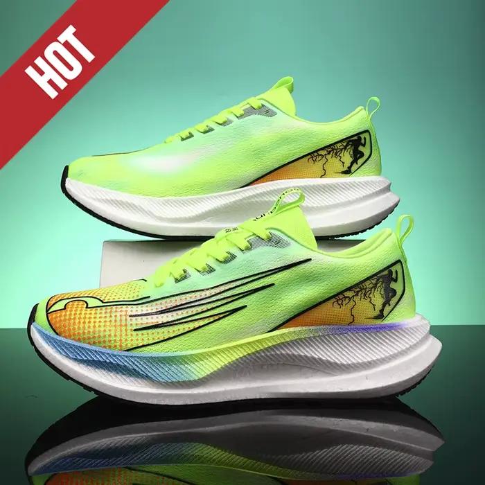 Profession Fitness chaussures de course CarbonBoard Marathon hommes sport Tenis léger femmes confortable athlétique antidérapant baskets
