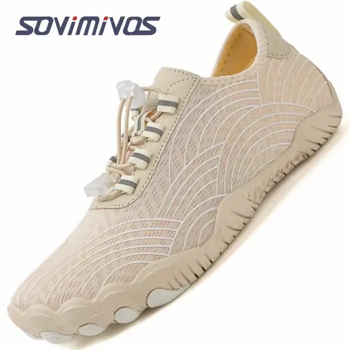 Chaussures de Randonnée SOVIMIVOS pour Homme Tissu Extensible Occasions Décontractées Plage Yoga Eau