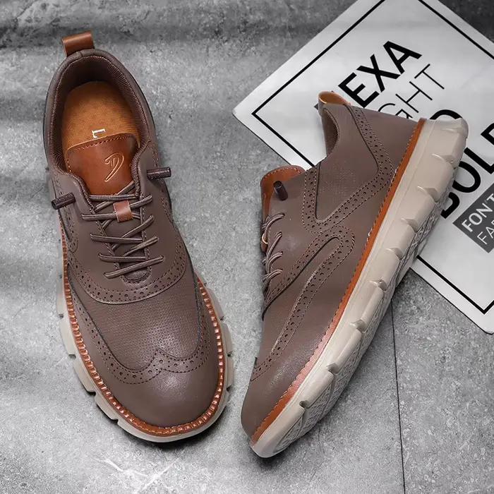 Chaussures Oxford Brogue pour hommes