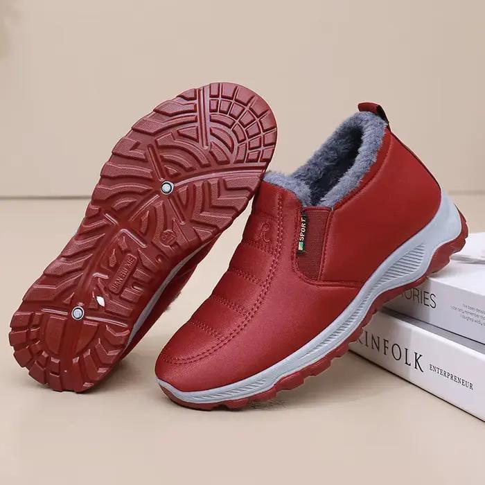 ​ Chaussures pour hommes automne hiver décontracté coton chaud résistant à l'usure semelle épaisse abordable livraison