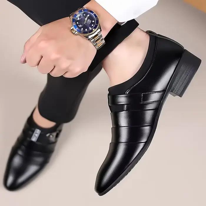 Mocassins en cuir pour hommes