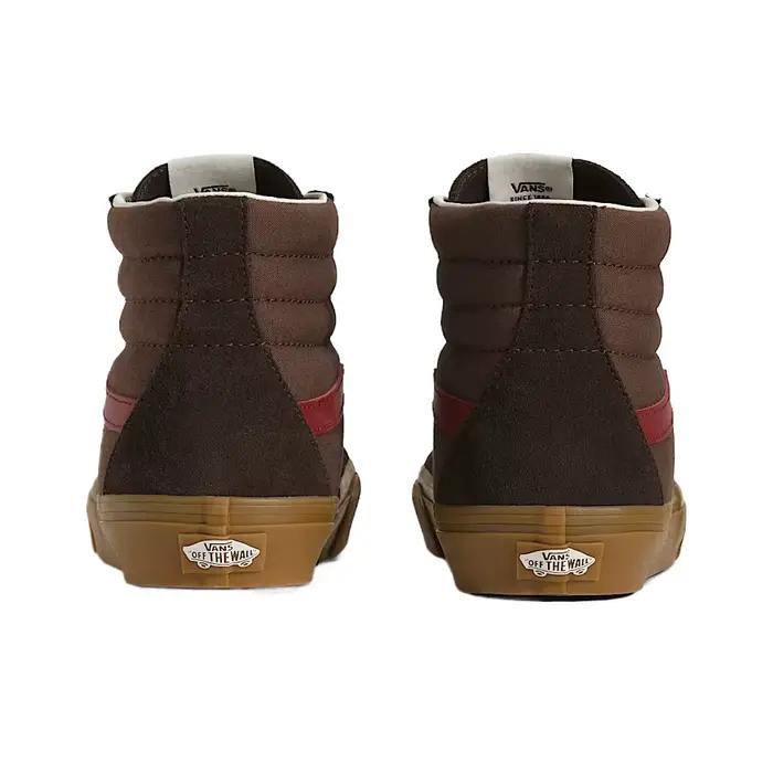 Vans Sk8 Hi Chaussures de skateboard à tige haute unisexe VN000BW7BF0