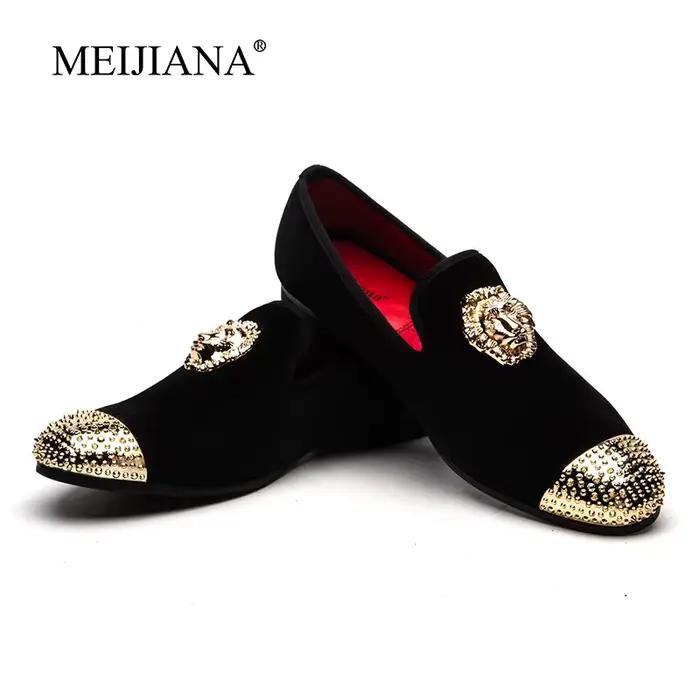 Chaussures de fête hommes mocassins sans lacets élégants pour homme occasion spéciale printemps automne résistants à l'eau ```