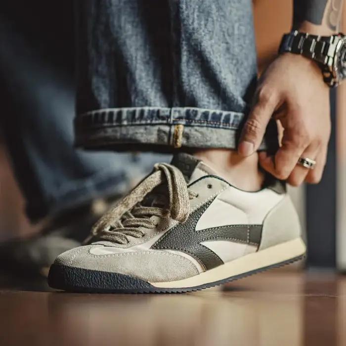 Maden chaussures pour hommes série Discovery rétro Jogging printemps décontracté respirant bas Sneaker à semelles