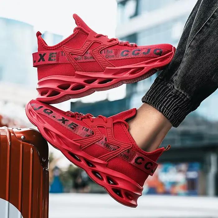 Baskets de course légères pour hommes chaussures de sport classiques en maille respirante mocassins décontractés modernes pour homme printemps automne
