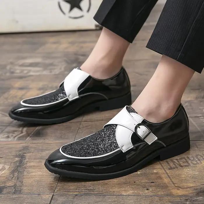 Chaussures en cuir de luxe pour hommes