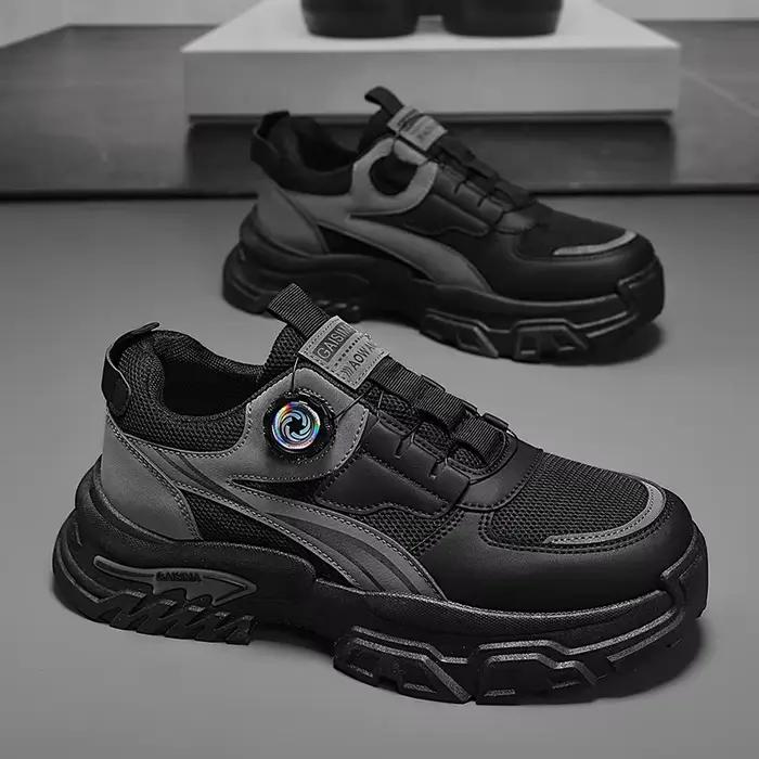Nouvelles chaussures de sport printemps 2026 pour hommes chaussures de course respirantes basses style coréen pour papa chaussures décontractées polyvalentes ocassions spéciales