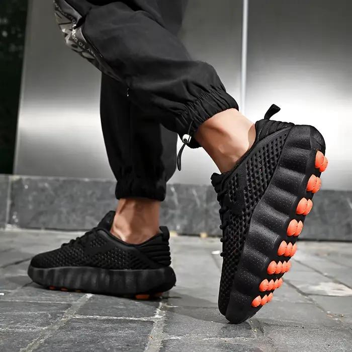 Chaussures décontractées homme semelle épaisse respirantes baskets mode été pour hommes occassions spéciales confort et durabilité