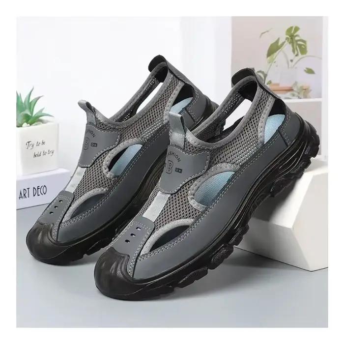 2025 sandales respirant hommes chaussures maille en plein air