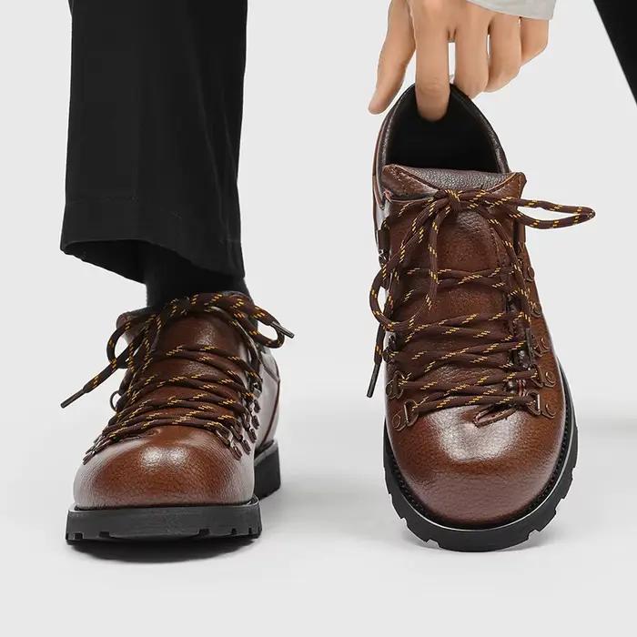 Chaussures en cuir pour hommes