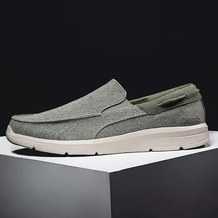 Mocassins pour hommes chaussures automne nouveaux hommes chaussures en toile chaussures de loisirs classiques baskets respirantes confortables pour hommes mocassins