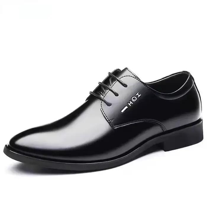 Chaussures Oxford élégantes pour hommes, chaussures sociales de mode masculine, pour mariage et bureau, 2023