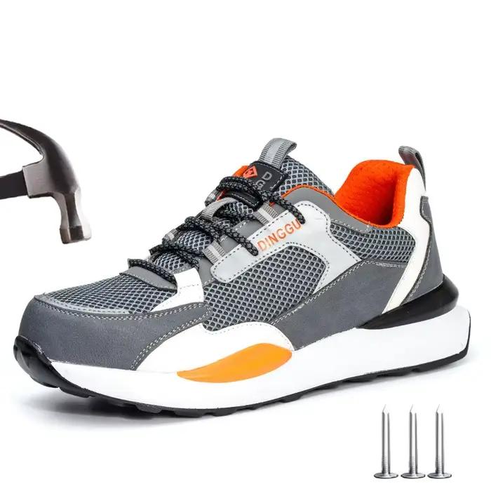WOUDHONY – chaussures de sécurité légères et respirantes pour hommes