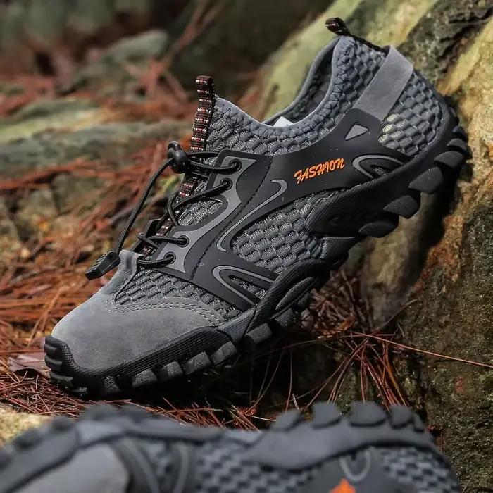 Chaussures de randonnée résistantes à l'usure pour hommes baskets de jogging et trekking zapatos rapides zones extérieures invierno extérieur anti-ald