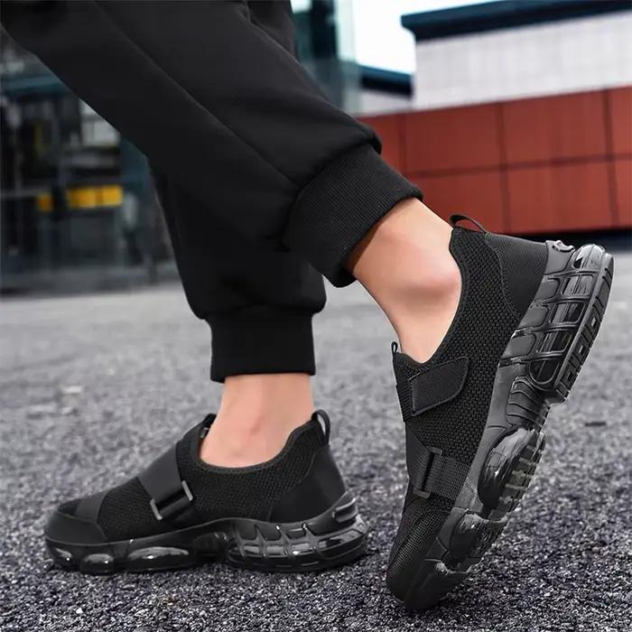 Chaussures de course noires pour hommes