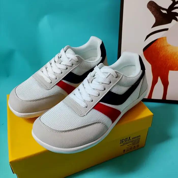 Chaussures de sport DZAG en maille aérée pour hommes, respirantes, confortables, avec motifs vichy, pour skate et occasions spéciales