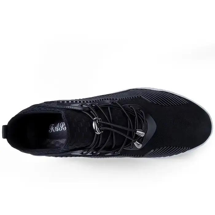 Chaussures rehaussantes respirantes pour hommes, baskets à semelle intérieure 8cm, chaussures de sport décontractées, à la mode, recommandées