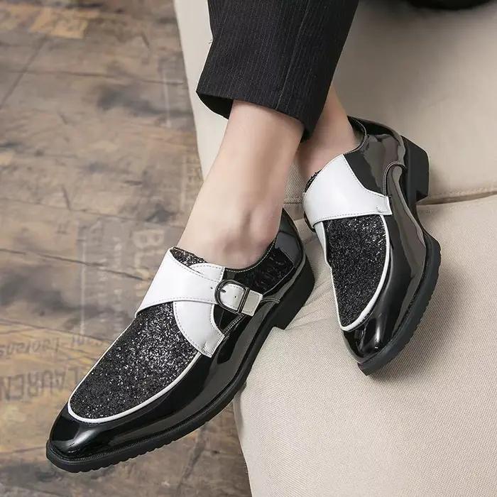 Chaussures en cuir de luxe pour hommes