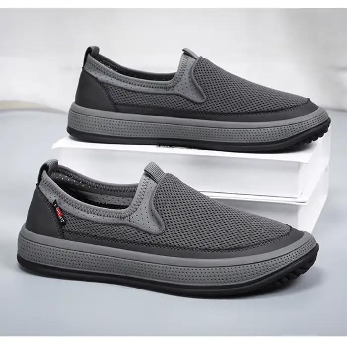 Chaussures en maille pour hommes