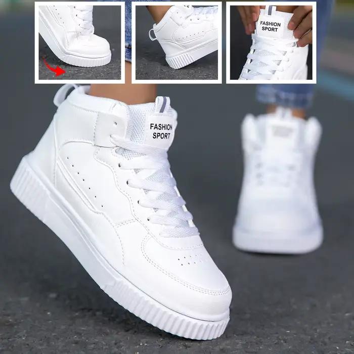 Chaussures en cuir décontractées homme style tendance respirantes polyvalentes baskets blanches sport pour hommes occasions spéciales