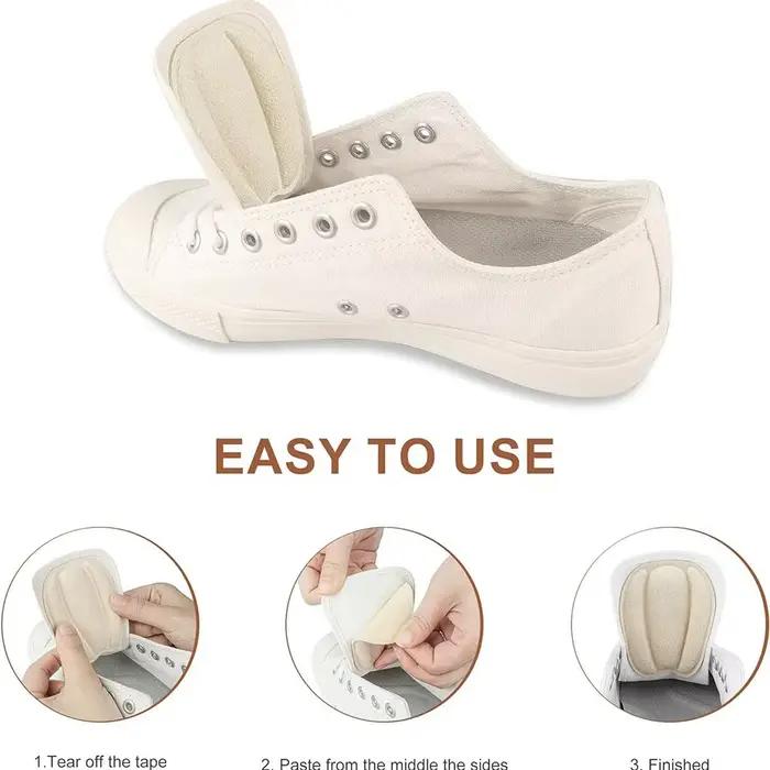 Coussinets de langue antidérapants pour chaussures, accessoires, coussin de langue souple et respirant, réducteur de taille, remplissage de chaussures