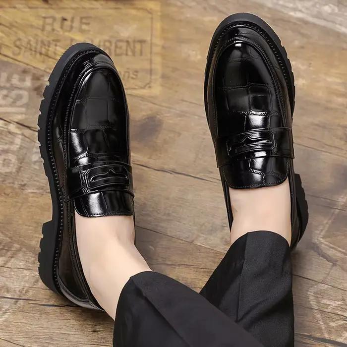 Chaussures provoqué rétro pour hommes