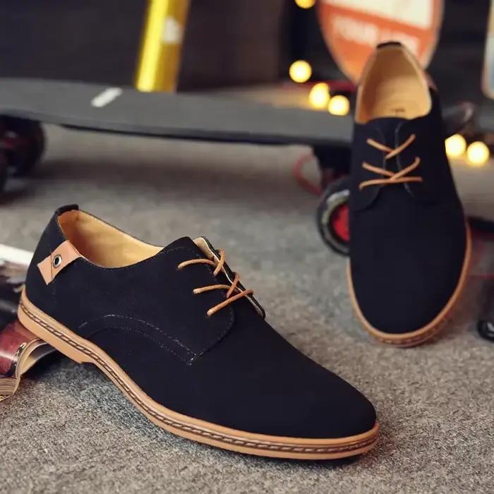 Chaussures en daim pour hommes
