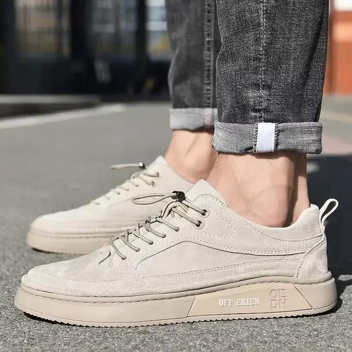 Chaussures de sport pour hommes en plein air kaki
