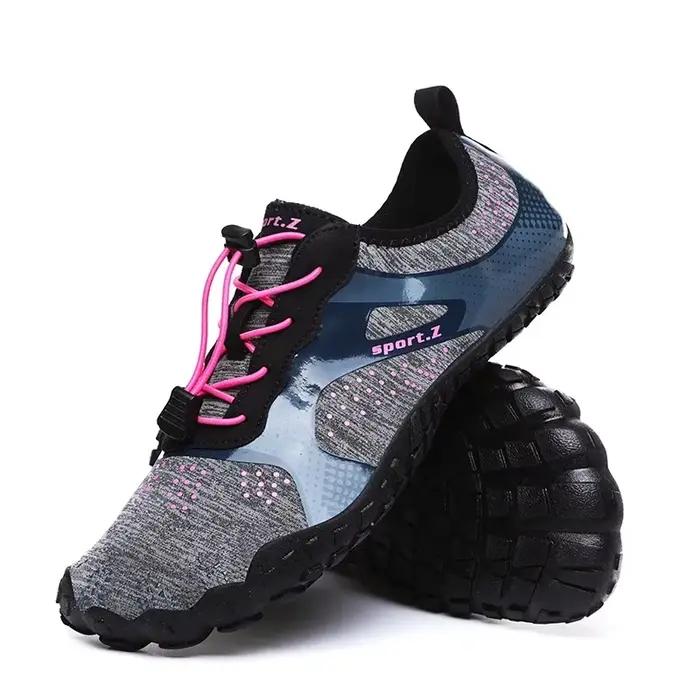 Bottes d'eau légères et rafraîchissantes pour hommes et femmes, chaussures d'extérieur respirantes, antidérapantes, résistantes à l'usure, baskets de sport et de randonnée