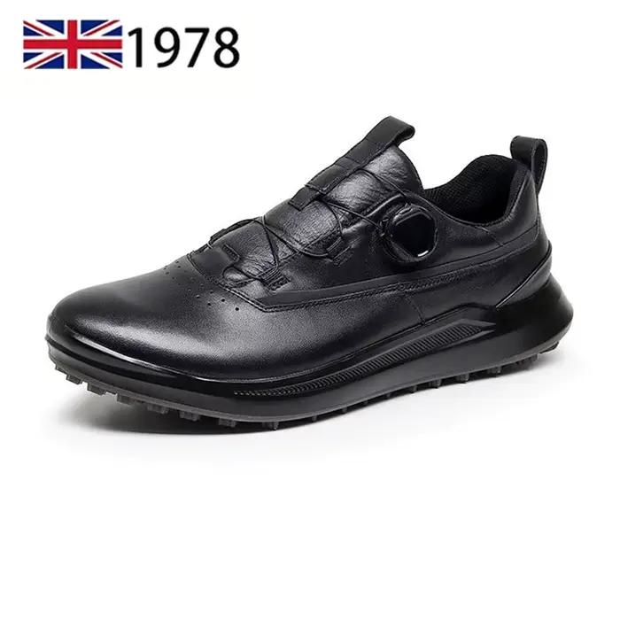 Nouvelles chaussures pour hommes en cuir véritable chaussures décontractées Cool noir plat Skateboard chaussures rue mode Sneaker