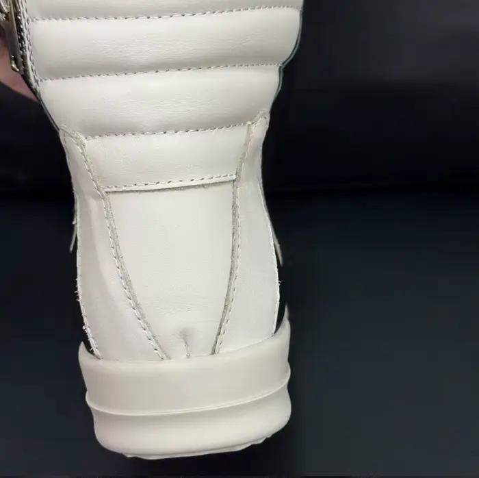 Ro luxe hommes chaussure bottes en cuir noir extérieur haut chaussures décontractées Jumbo dentelle Sneaker fermeture éclair femmes baskets daim bottine