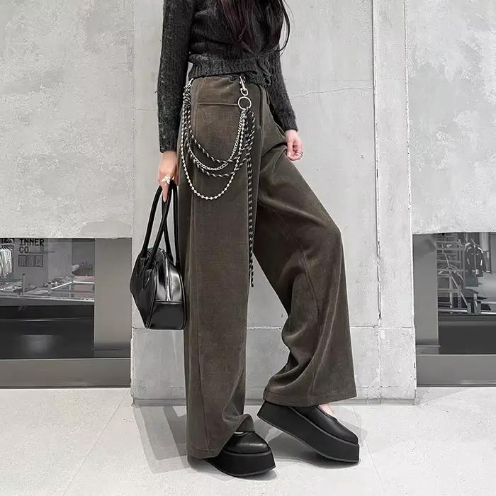 MKKHOU mode pompes nouvelle haute qualité en cuir véritable pointu chaussures à semelles épaisses talons plats