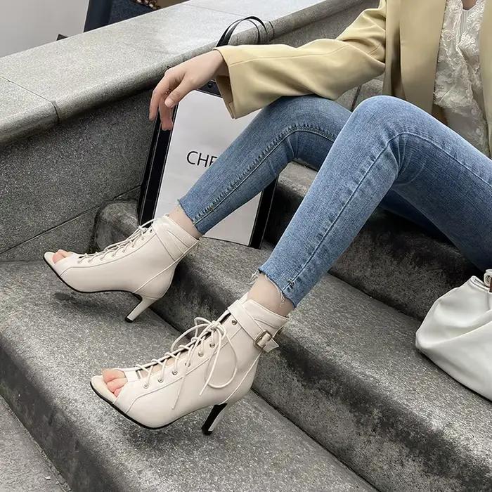 Nouvelles bottes de danse Salsa Jazz Tango pour femmes, bottes sexy et confortables pour danse en plein air et occasions spéciales
