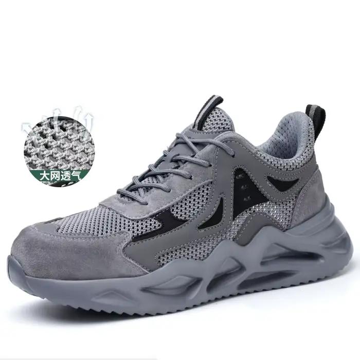 WOUDHONY – chaussures de sécurité légères et respirantes pour hommes