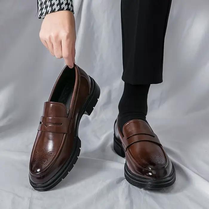 Chaussures Brogues de Mariage pour Hommes