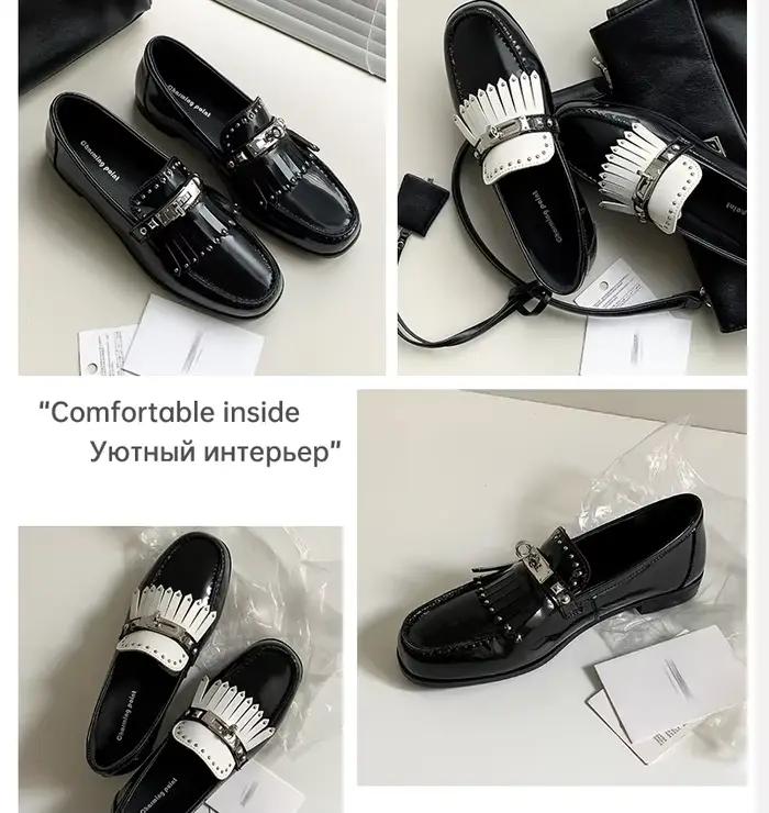 Ods marque de luxe chaîne conception chaussures pour hommes mocassins en cuir vert élégant sans lacet résistant à