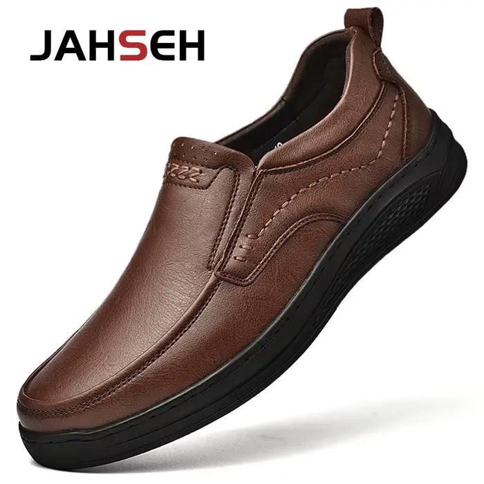 Chaussures en cuir véritable pour hommes