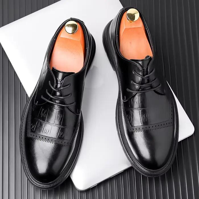 Chaussures habillées d'affaires pour hommes de marque haut de gamme