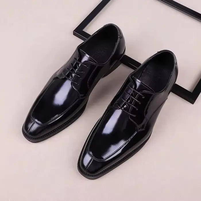 Chaussures de mariage pour hommes de coupe européenne