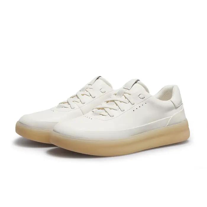 Chaussures de sport homme baskets en cuir solides et confortables pour course décontractées et skateboard occasions printemps automne