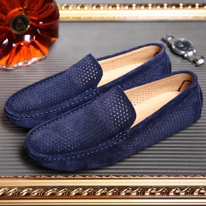 Mocassins en daim pour hommes