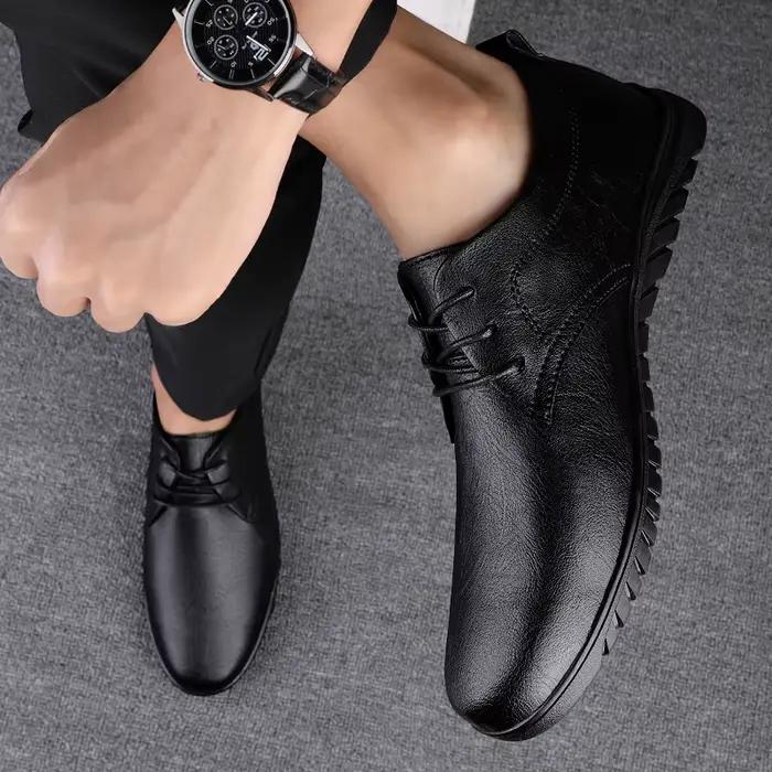 Chaussures Oxford à semelles souples pour hommes