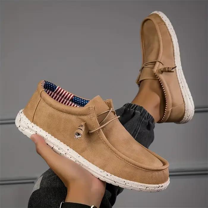 Mocassins classiques pour hommes, grande taille 47 48, chaussures confortables et légères à enfiler, mocassins en cuir, chaussures décontractées pour hommes, chaussures plates
