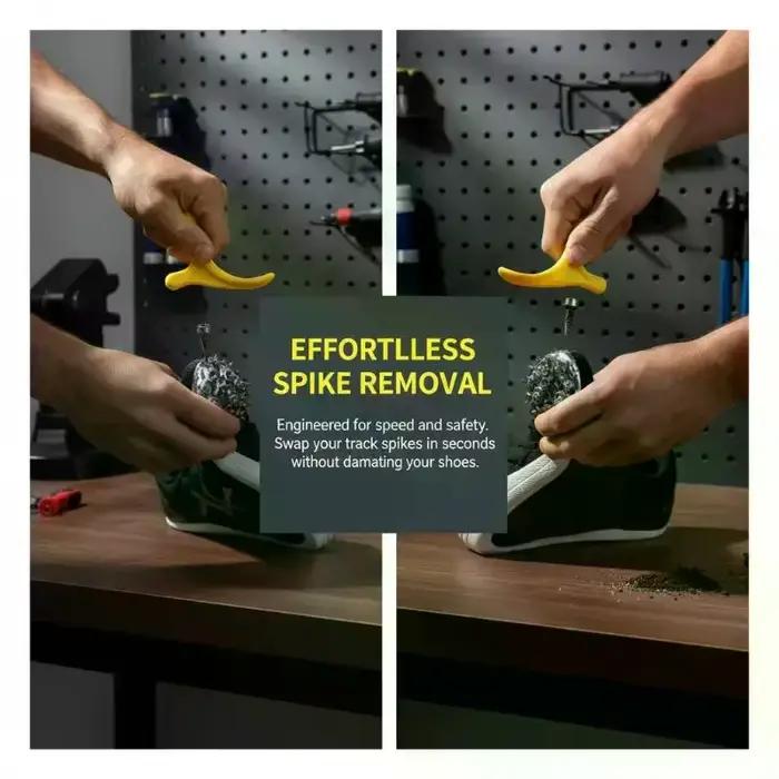 Clé à crampons pour chaussures de course, outil de retrait des clous, accessoires pratiques