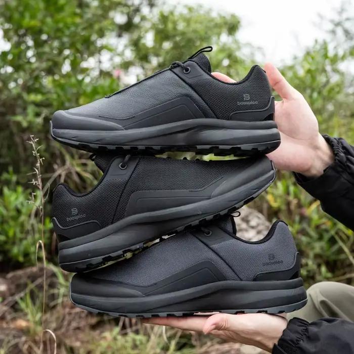 Baasploa hommes chaussures de randonnée classique affaires de haute qualité mâle Trekking escalade baskets antidérapant luxe concepteur chaussure de plein air