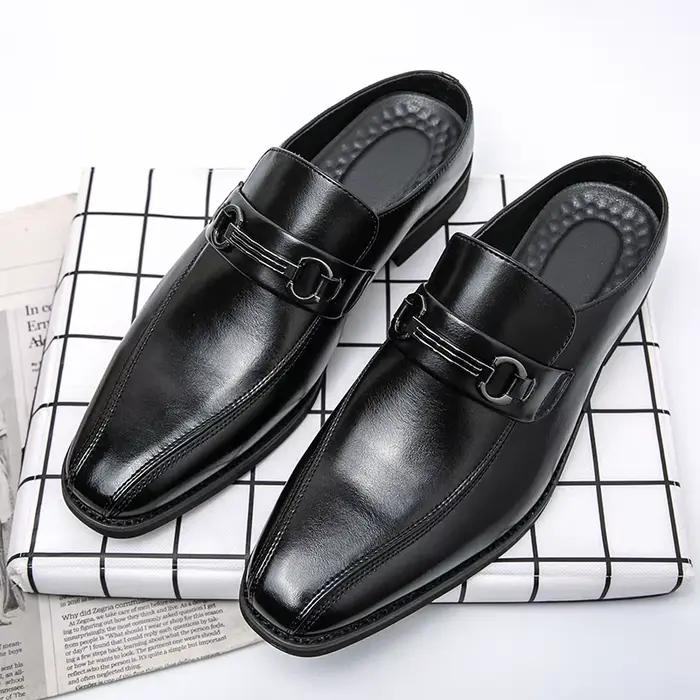 Mocassins en cuir pour hommes 2026 – Chaussures décontractées respirantes à enfiler