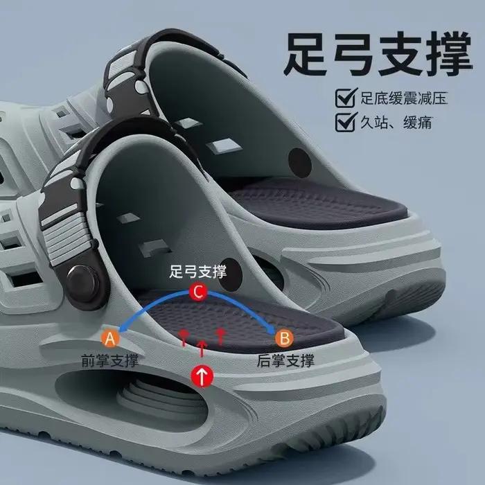 Chaussons pour hommes simples et polyvalents
